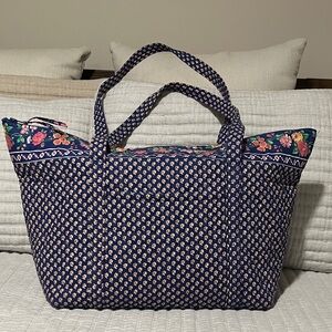 Vintage Vera Bradley Royal Miller Tote